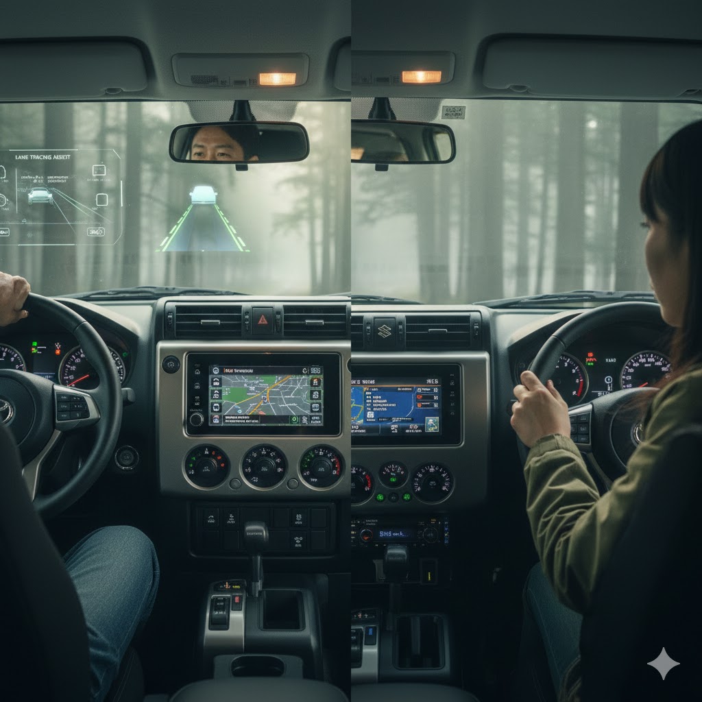 安全装備と運転支援機能