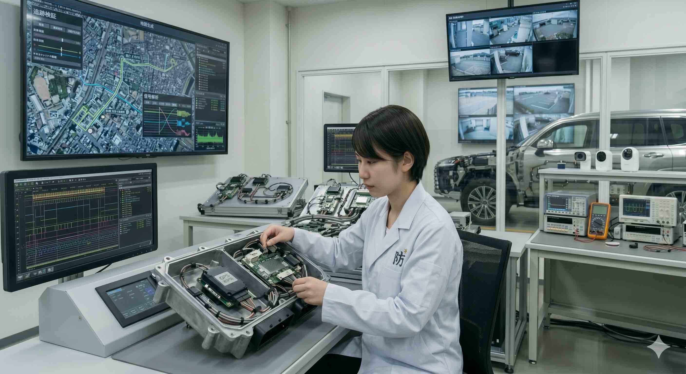 ランクルFJ、GPS突破対策としての位置追跡