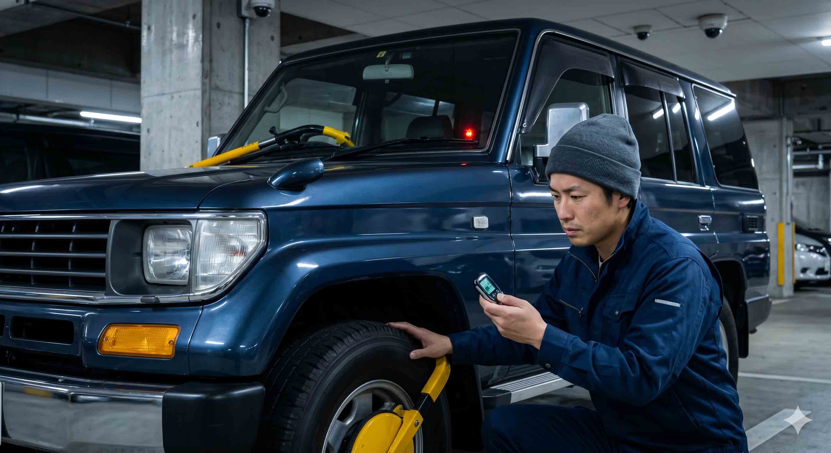 ランクルFJにおける最強の盗難対策