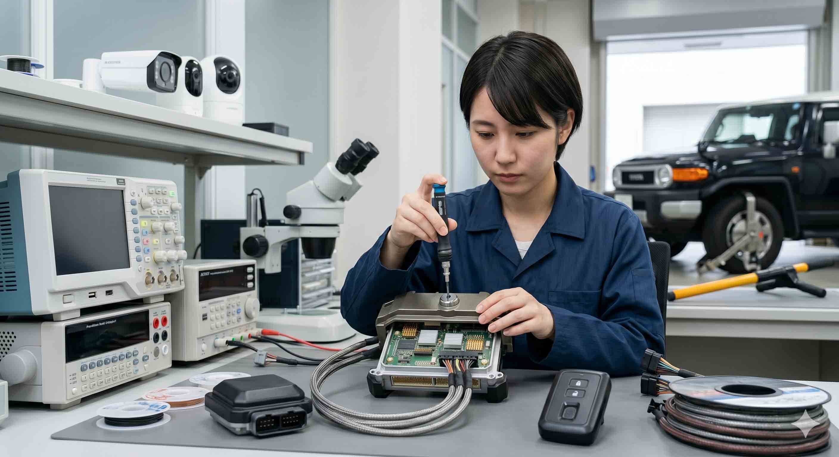 ランクルFJに必須な最強の盗難対策