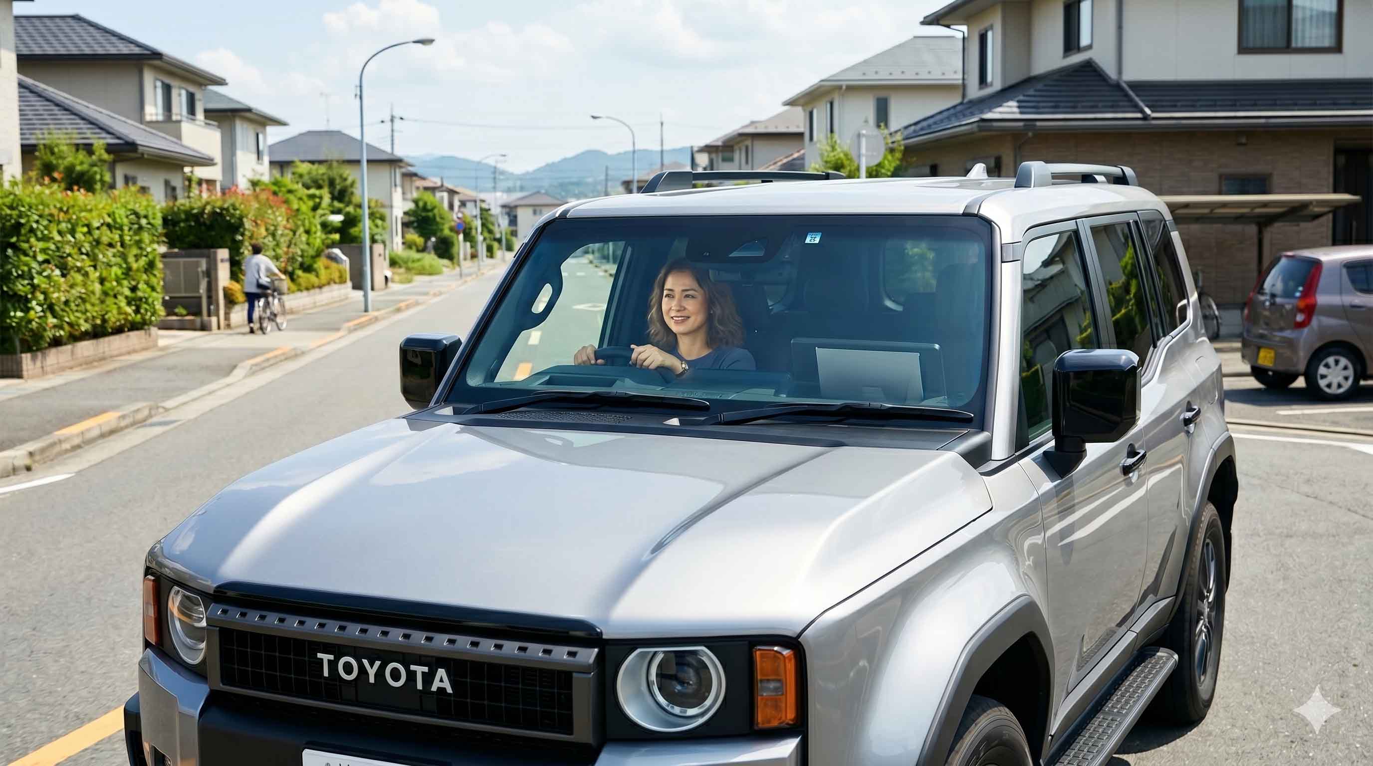 ランクルFJは奥さんの運転でも安心？サイズや安全機能を徹底解説