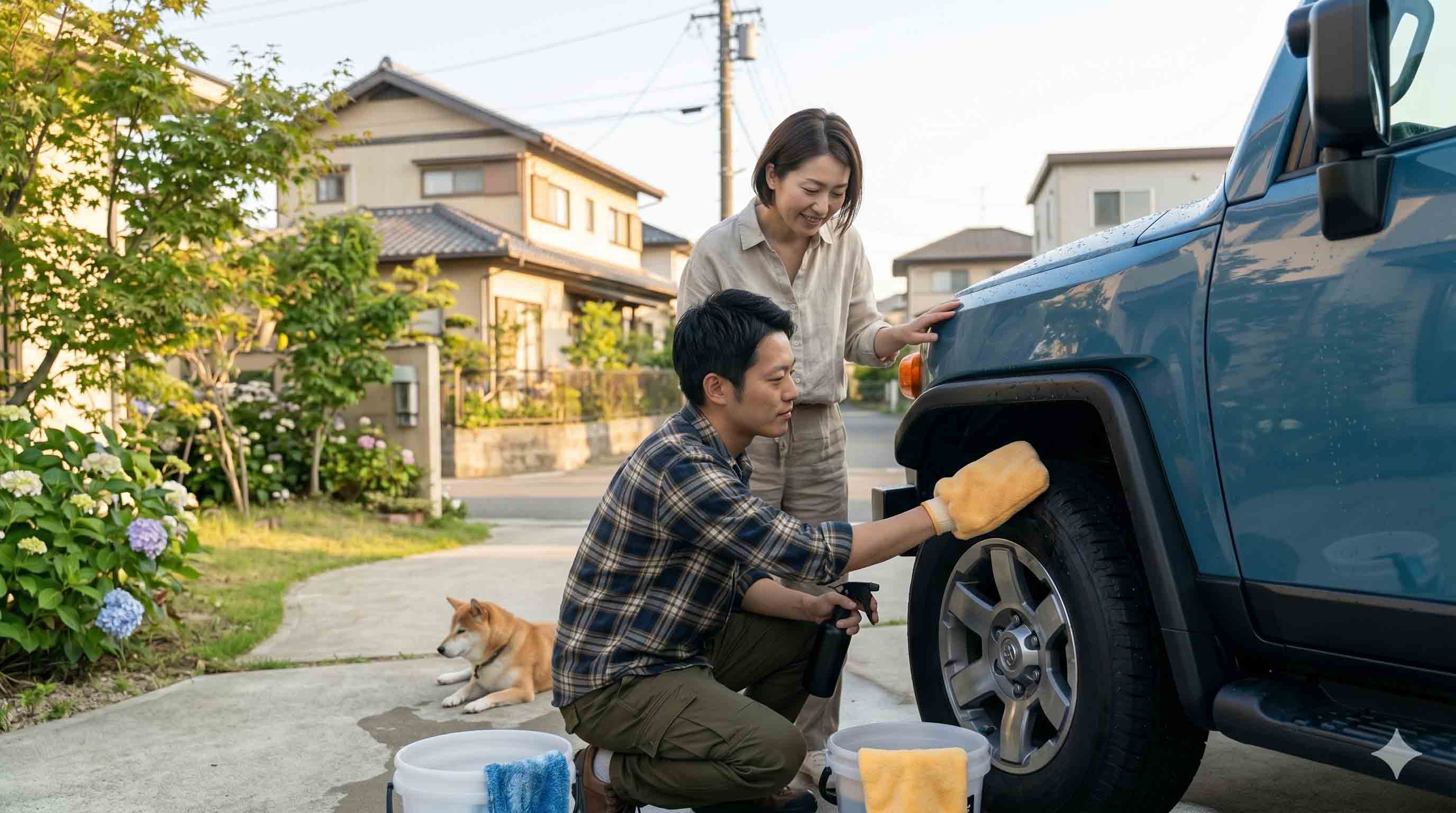 ランクルFJを洗車機に入れるとキズがつくかも？対策を徹底解説