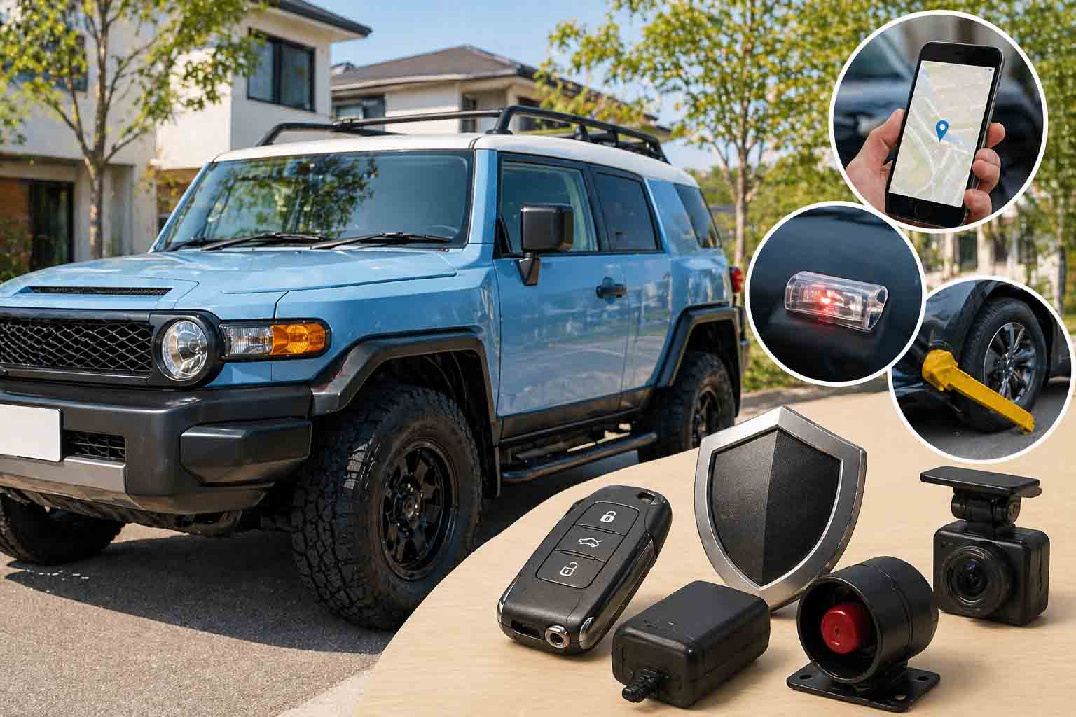 ランクルFJ最強の盗難対策！おすすめシステムと費用を解説