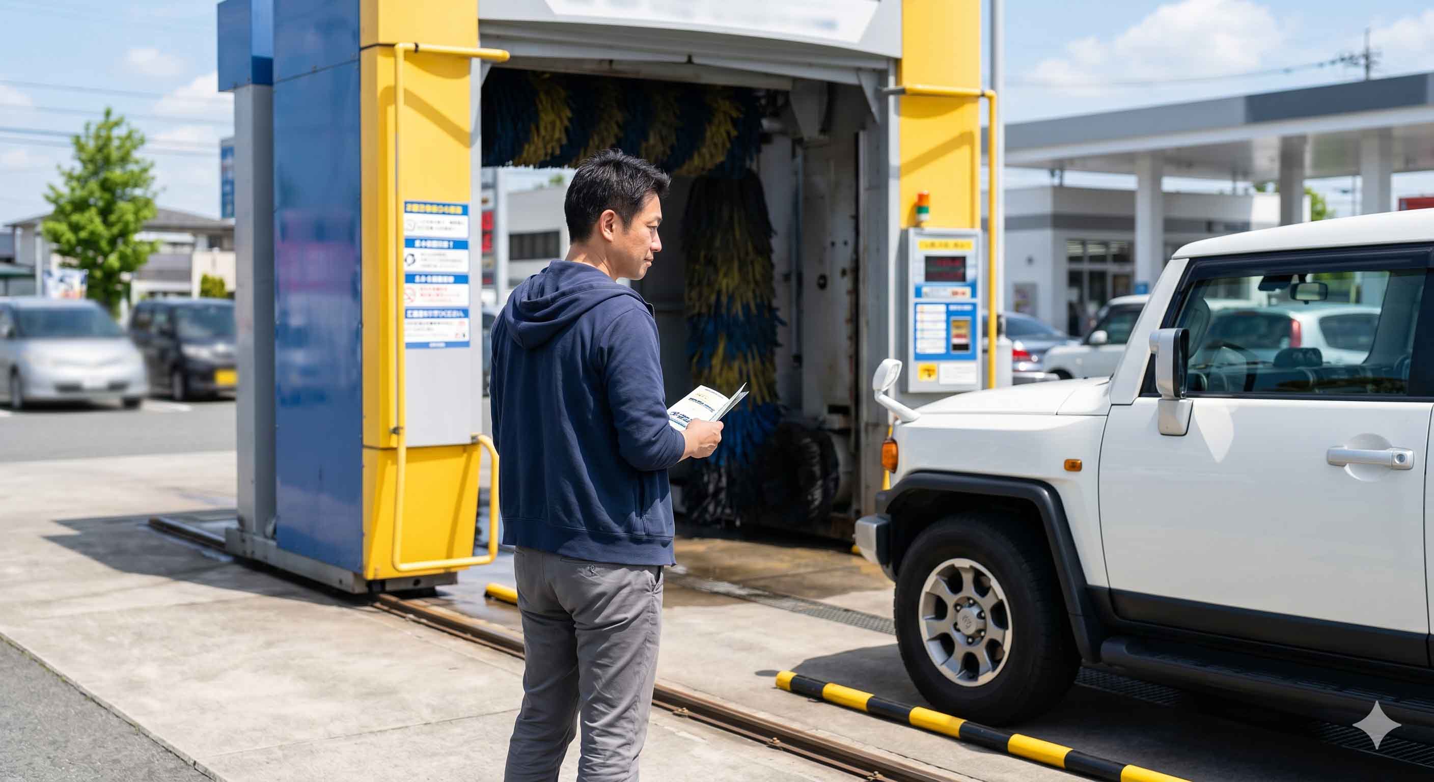 新型ランクルFJは洗車機に入るか寸法を検証