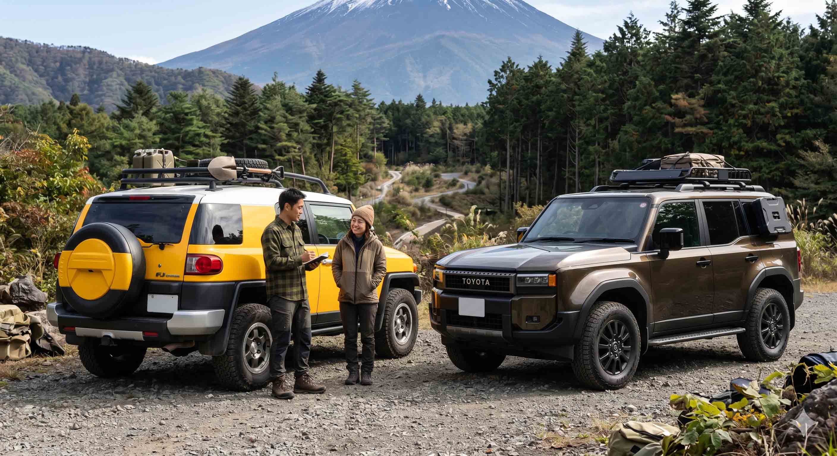 新型ランクルFJとFJクルーズ、費用で見る新型ランクルFJとFJクルーザーの違い